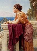 John William Godward The Belvedere china oil painting reproduction